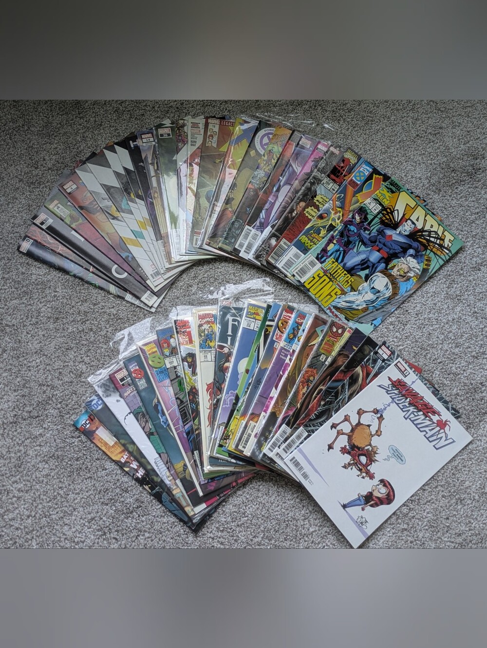 Marvel Comics Mixed Bundle Lot (50) Wolverine X-Men Spider-Man Deadpool Dr. Doom